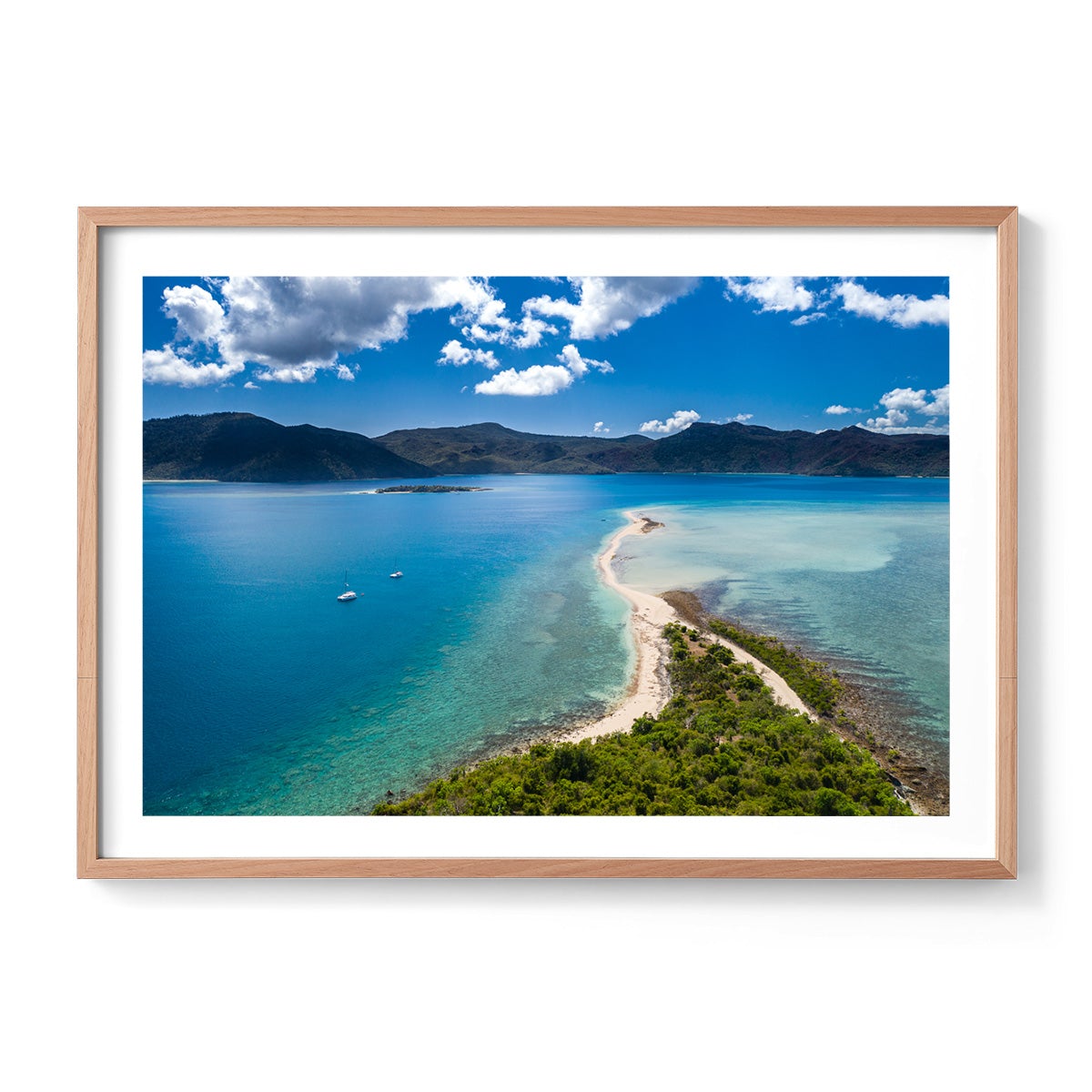 Langford Island Reef - Framed Print