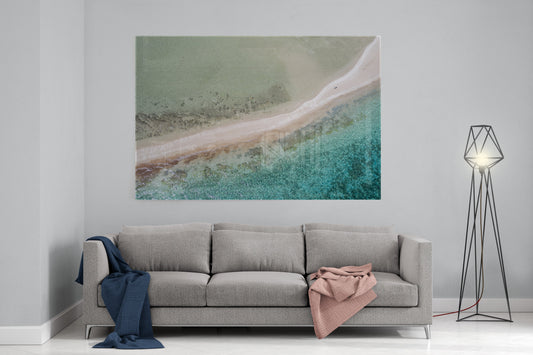 Wandering Langford Reef Sandbar - Acrylic Print