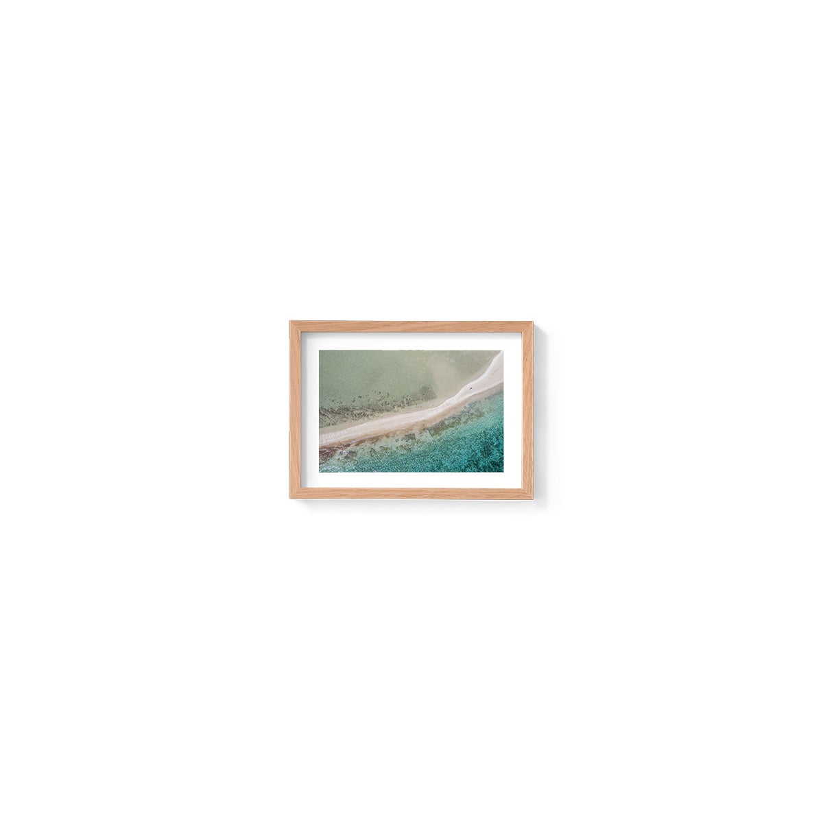 Wandering Langford Reef Sandbar - Framed Print