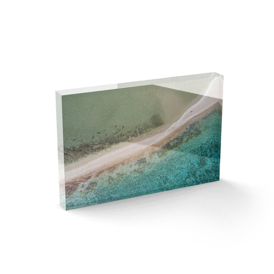 Wandering Langford Reef Sandbar - Acrylic ICE Block