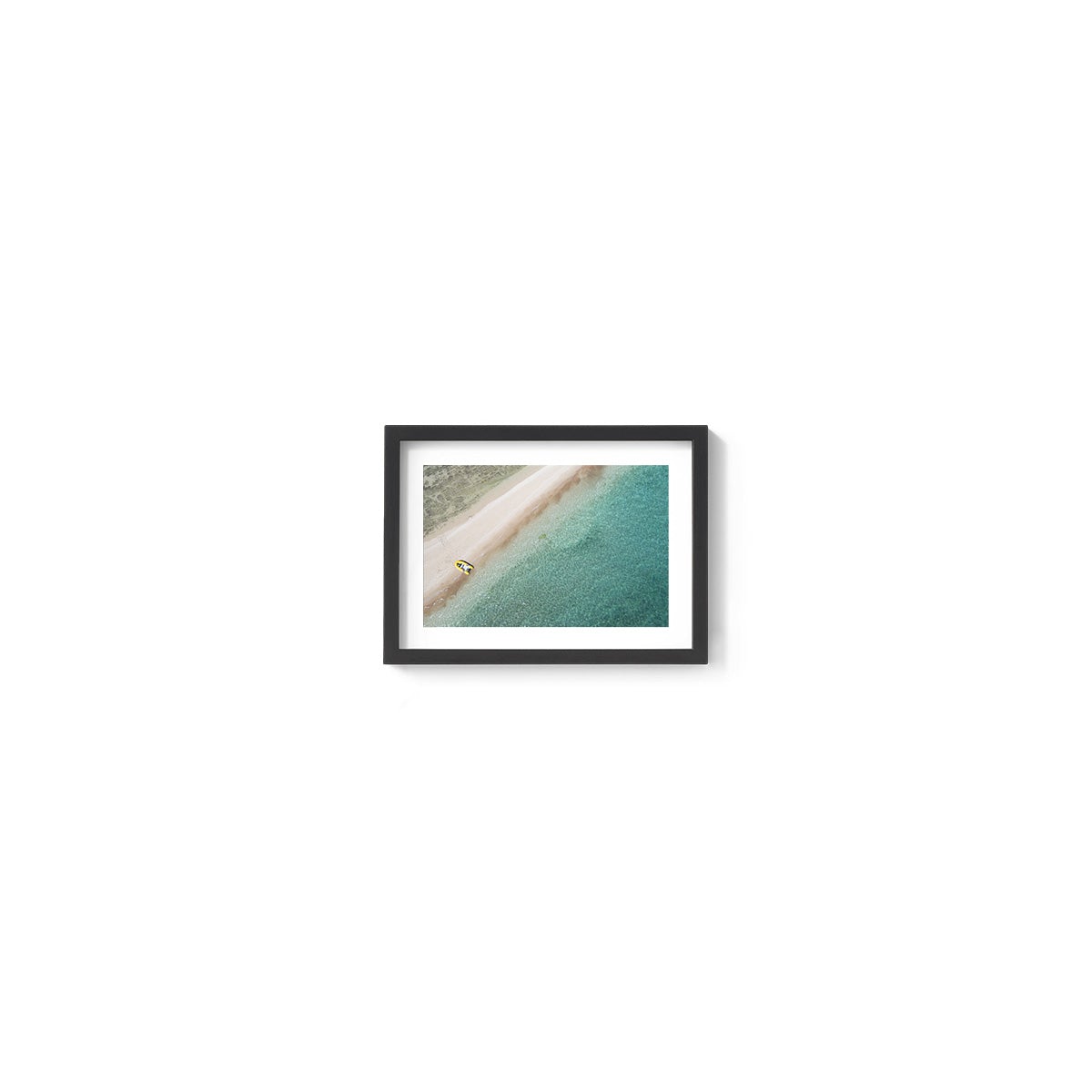 Langford Island Sandbar and Tender - Framed Print