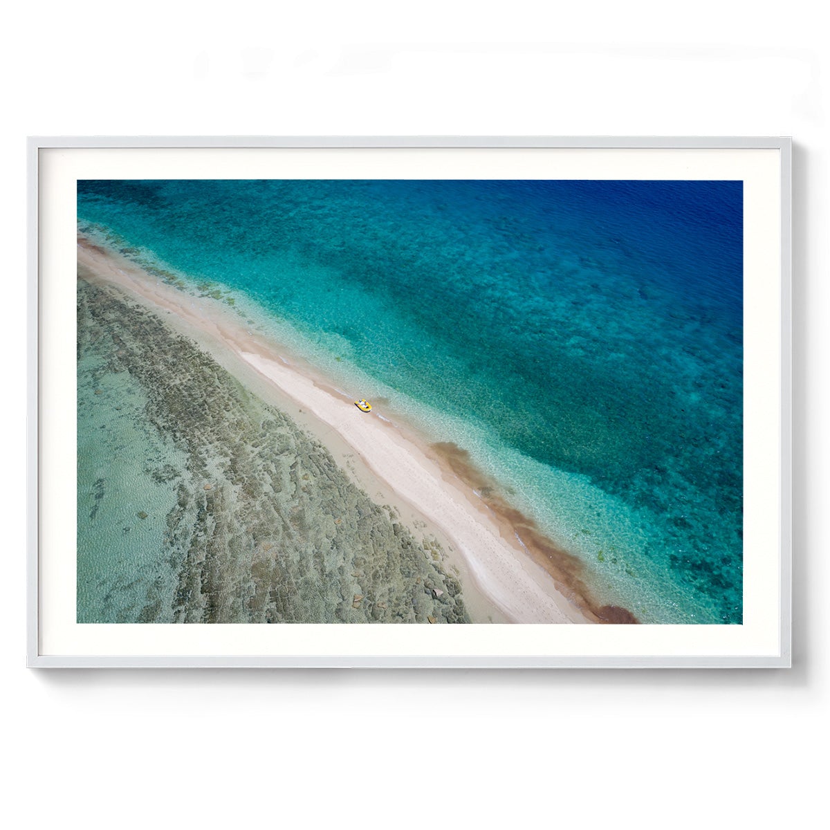 Langford Reef Sandbar - Framed Print