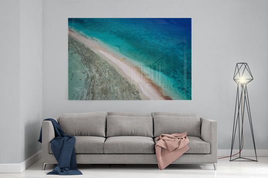 Langford Reef Sandbar - Acrylic Print