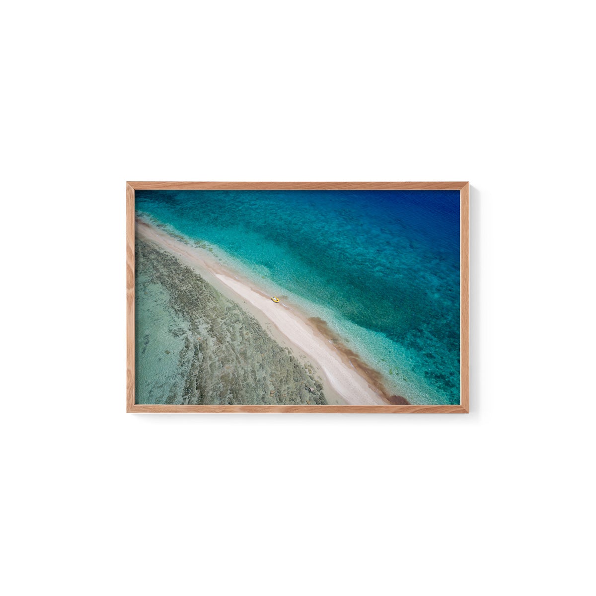 Langford Reef Sandbar - Framed Print