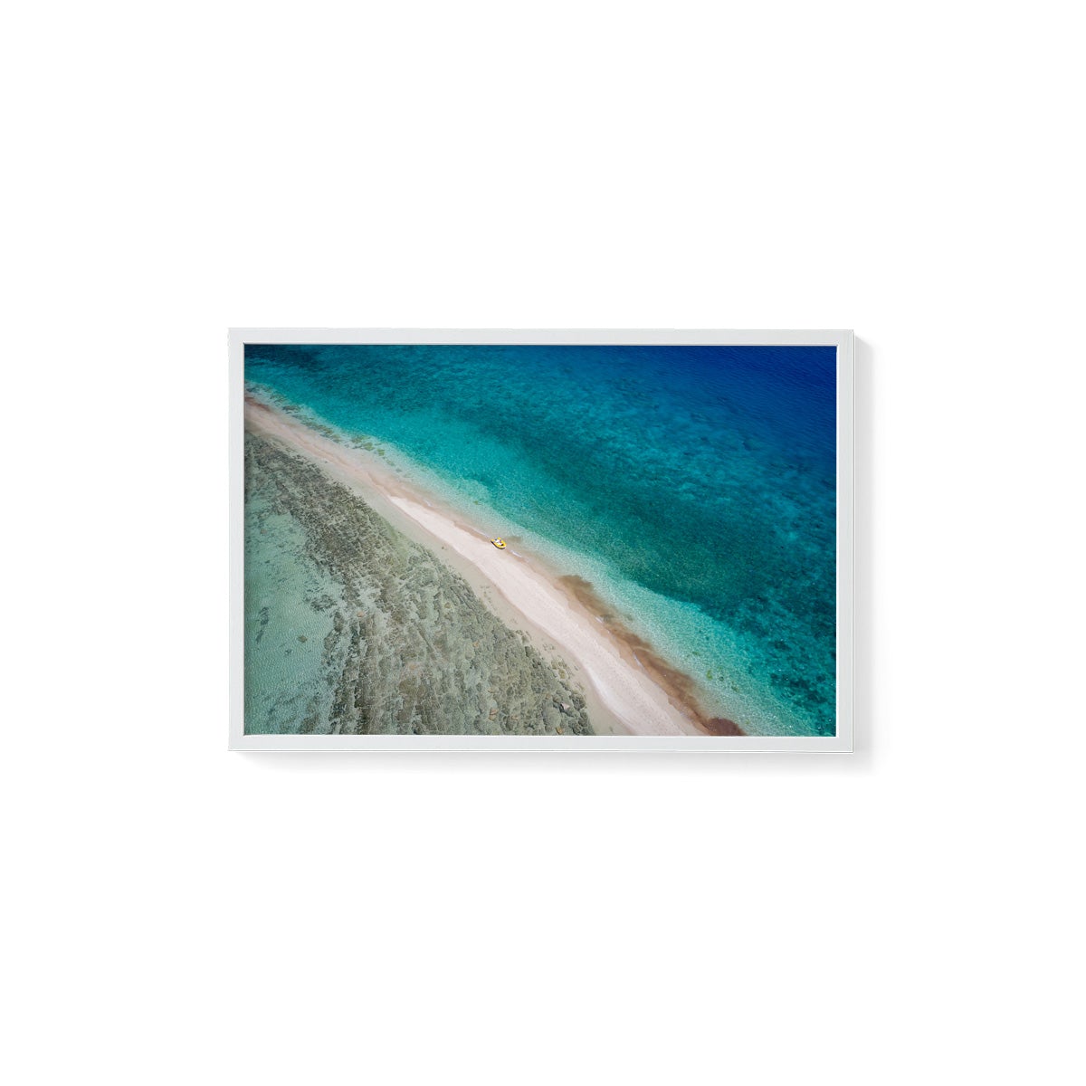 Langford Reef Sandbar - Framed Print