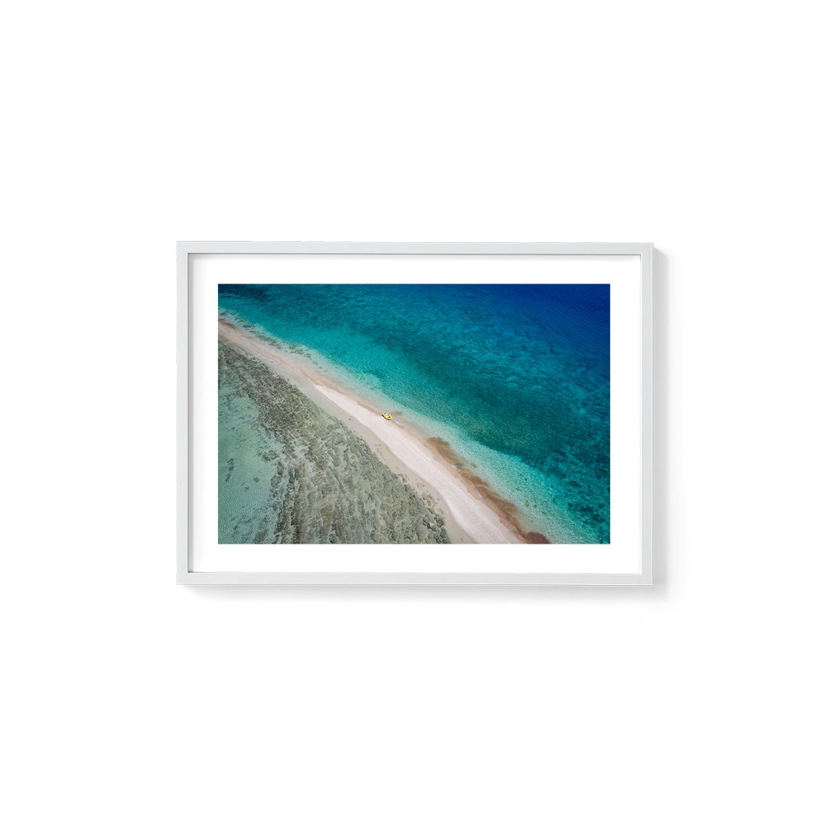 Langford Reef Sandbar - Framed Print