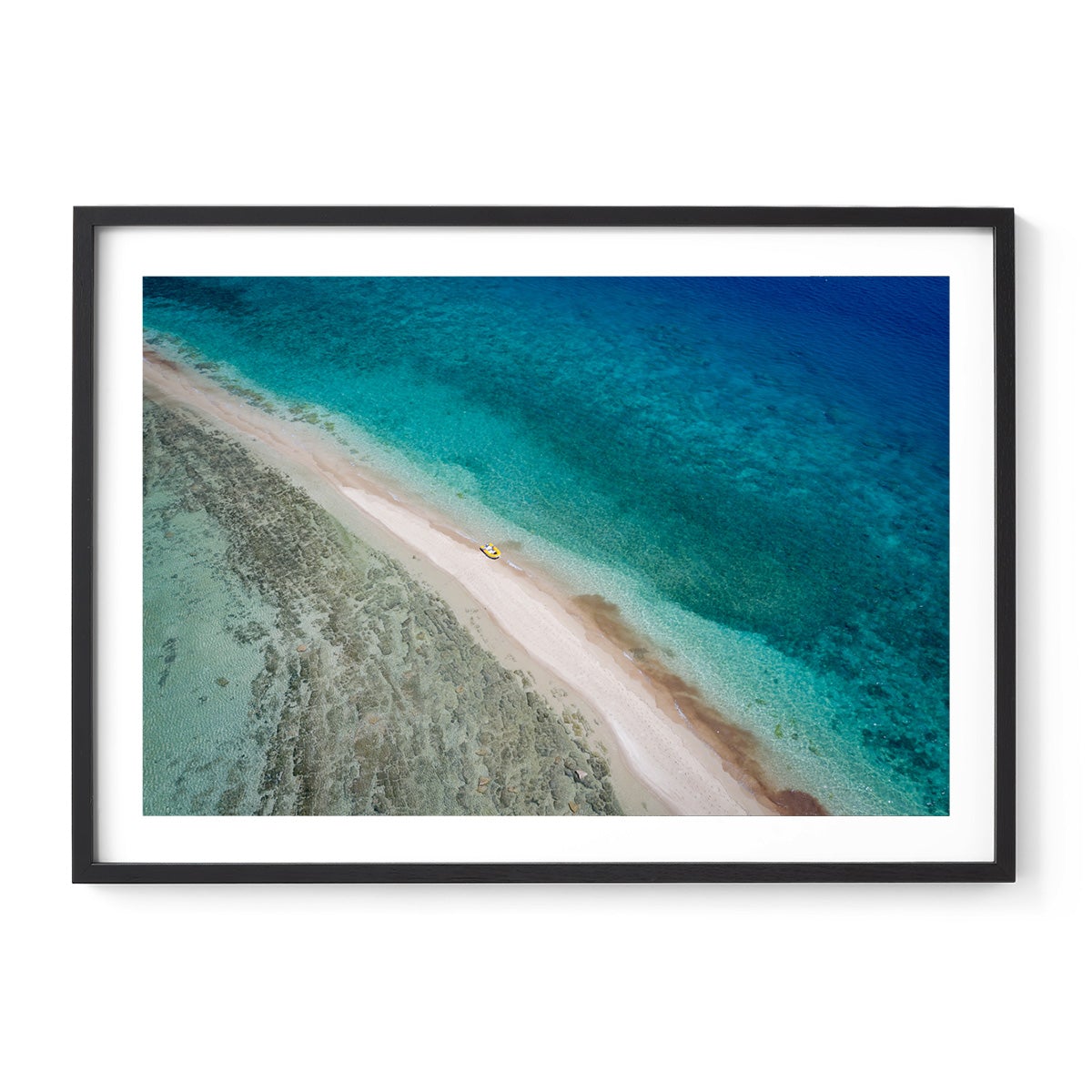 Langford Reef Sandbar - Framed Print