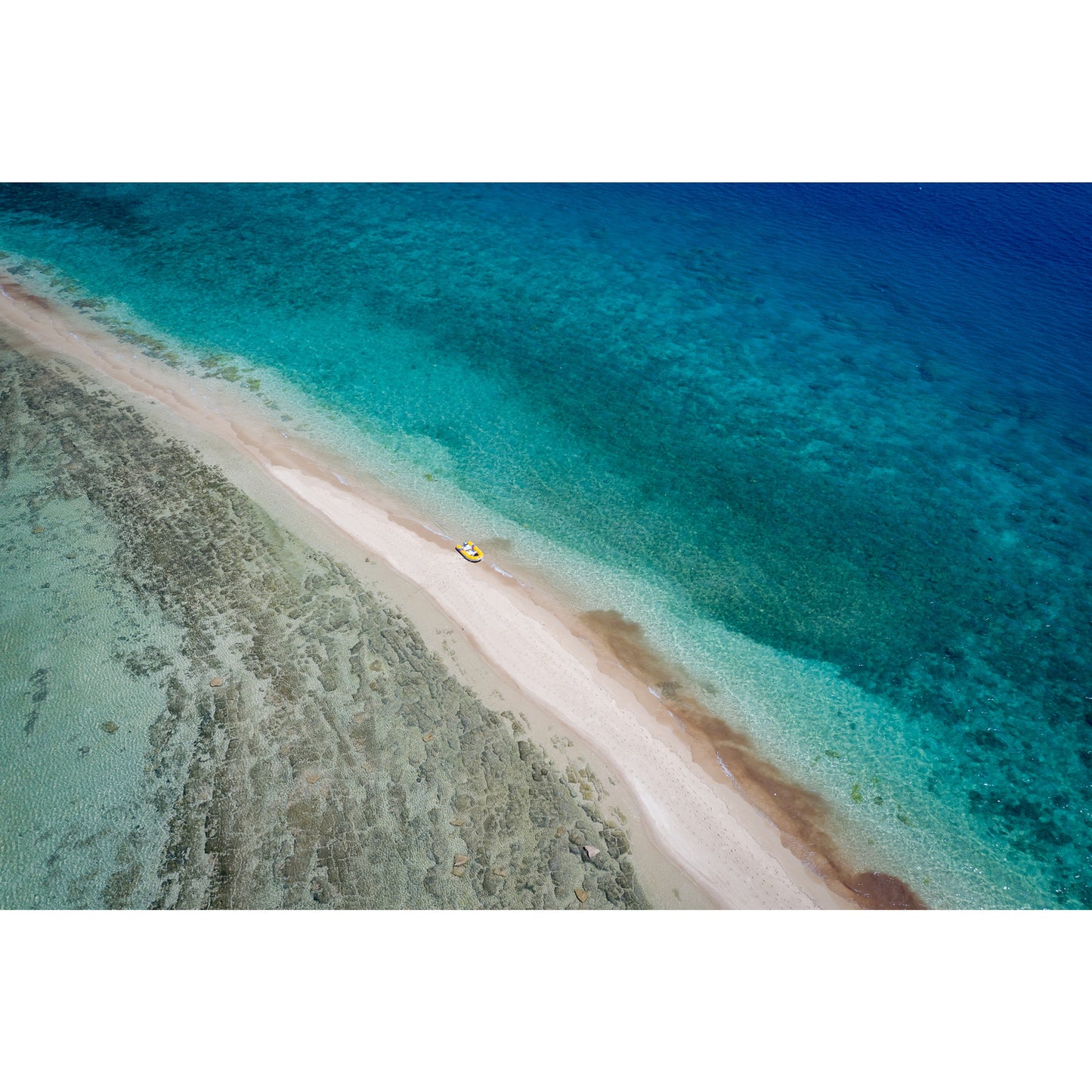 Langford Reef Sandbar - Framed Print