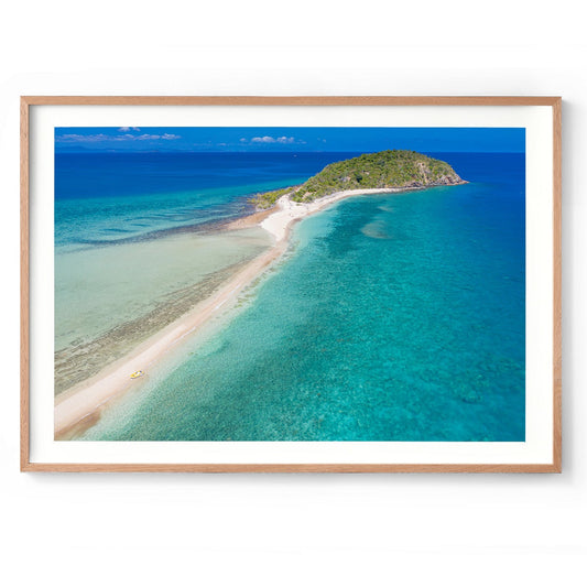 Langford Island and Reef - Framed Print