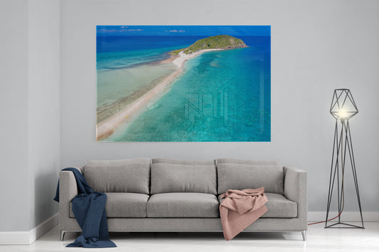 Langford Island and Reef - Acrylic Print