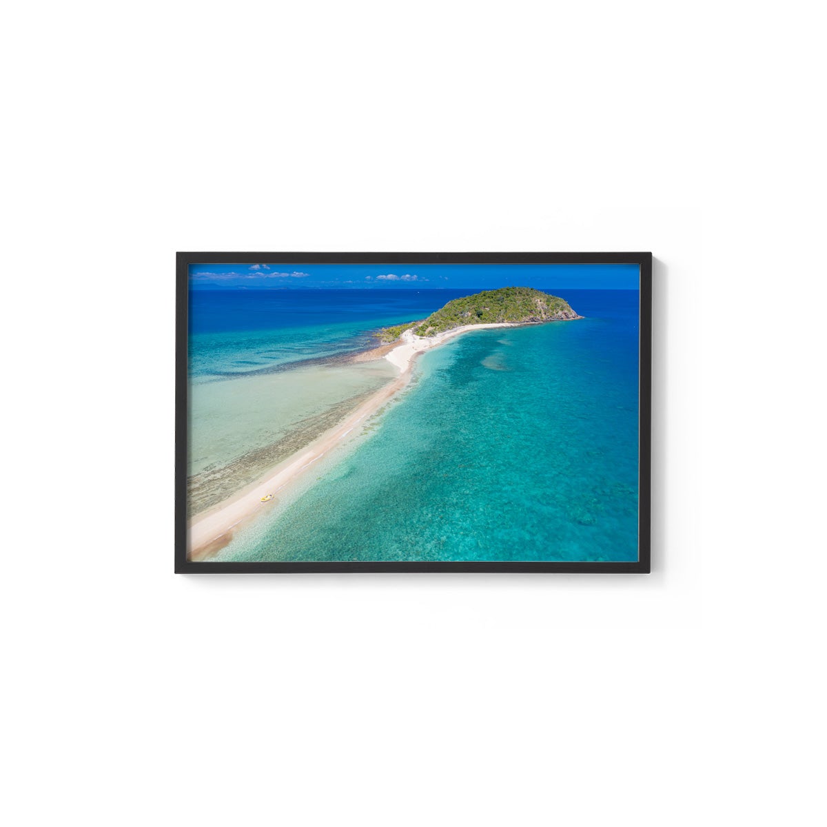 Langford Island and Reef - Framed Print