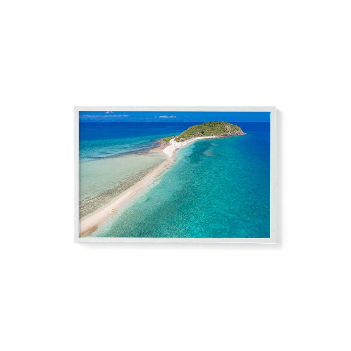 Langford Island and Reef - Framed Print