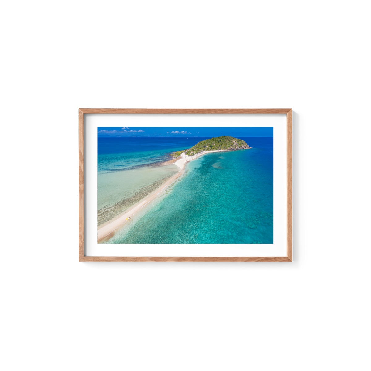 Langford Island and Reef - Framed Print