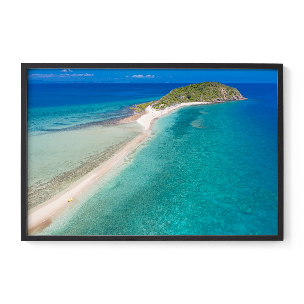 Langford Island and Reef - Framed Print