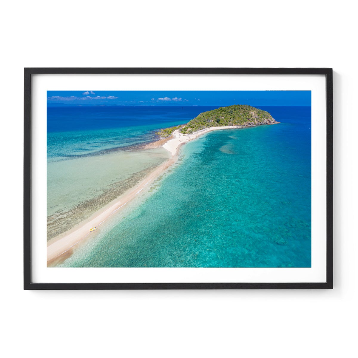 Langford Island and Reef - Framed Print