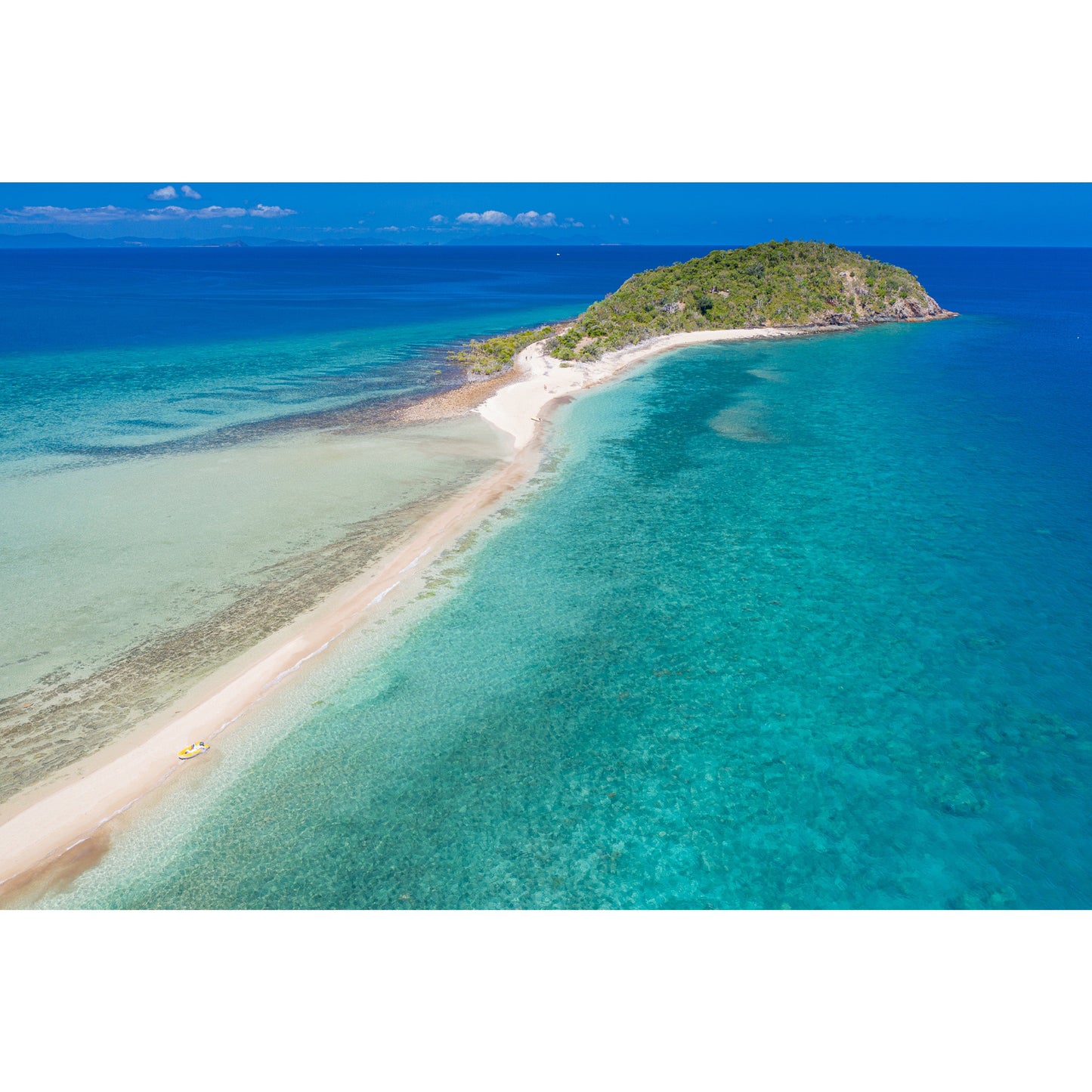 Langford Island and Reef - Framed Print