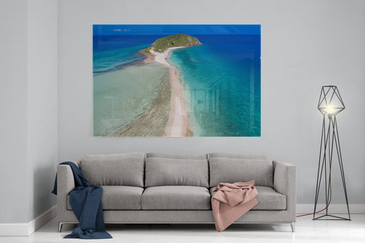 Langford Island and Reef #2 - Acrylic Print