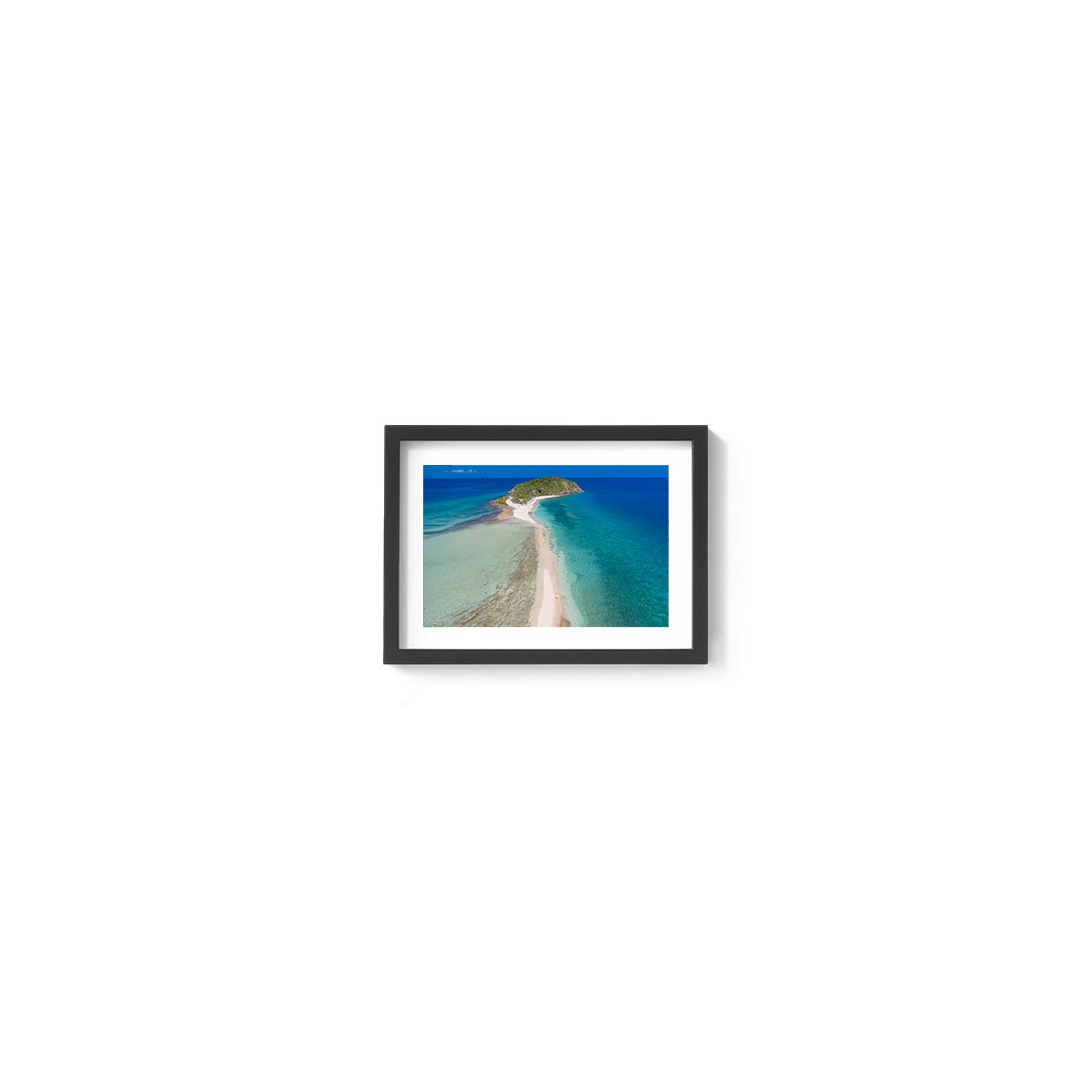 Langford Island and Reef #2 - Framed Print