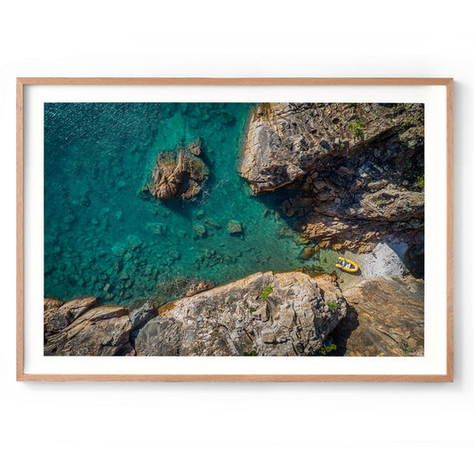 Dolphin Point Beach - Framed Print