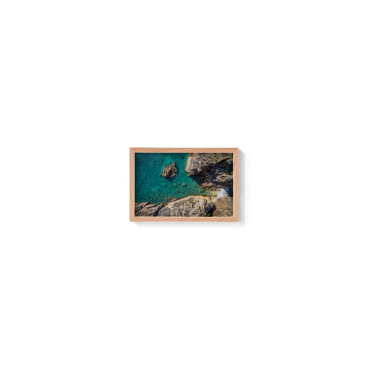 Dolphin Point Beach - Framed Print