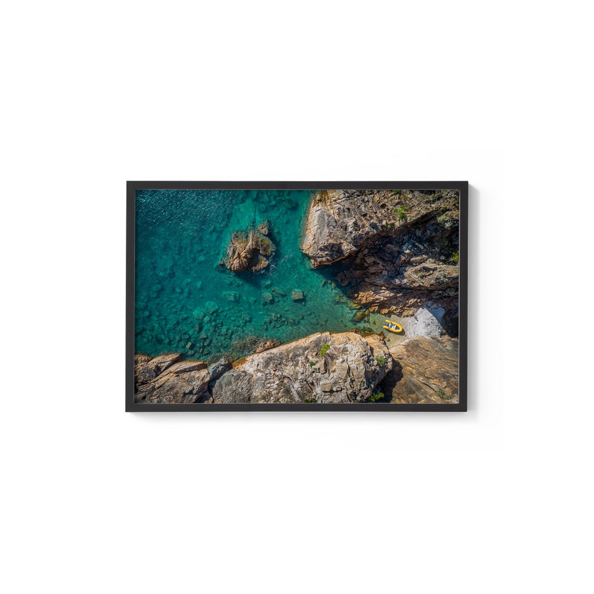 Dolphin Point Beach - Framed Print