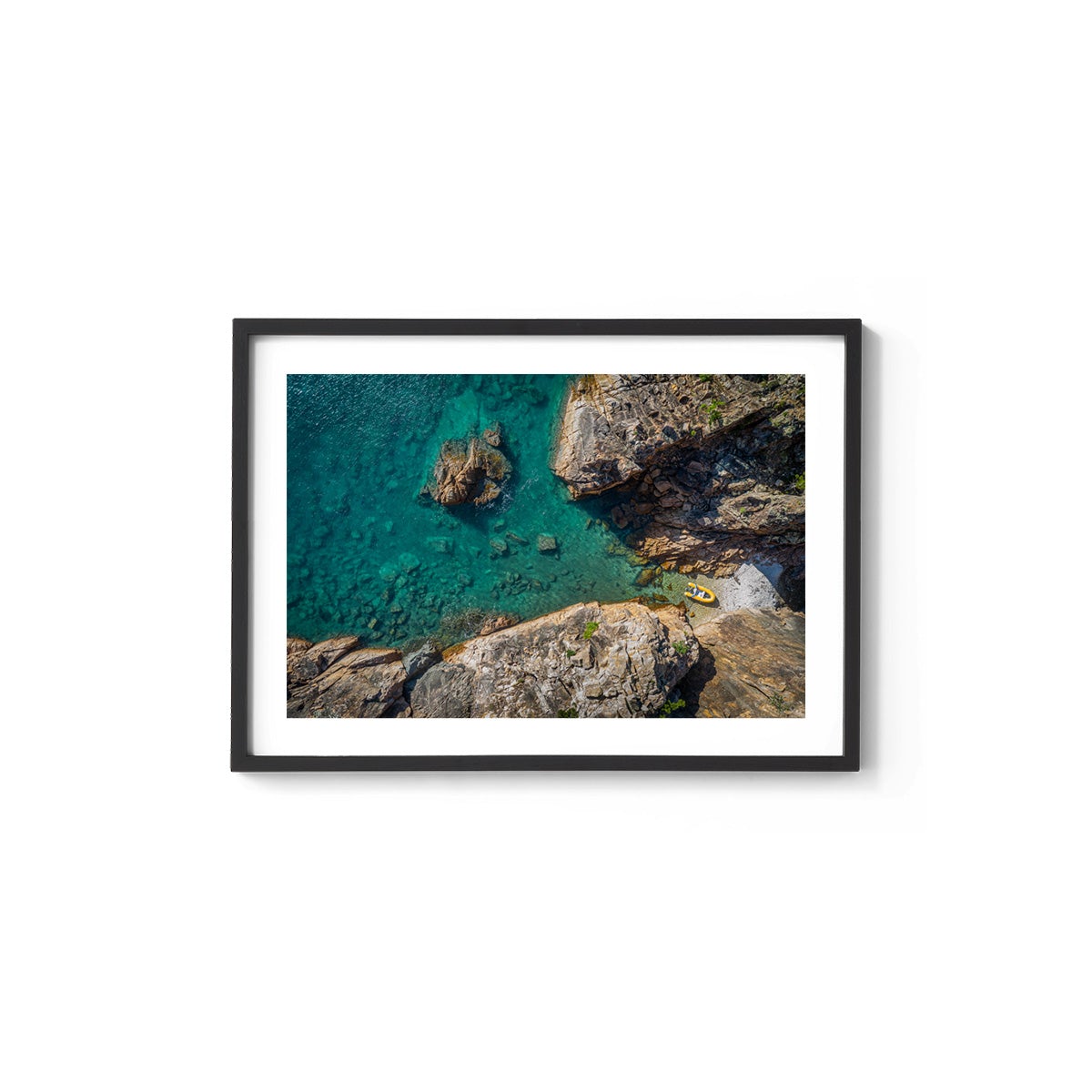 Dolphin Point Beach - Framed Print