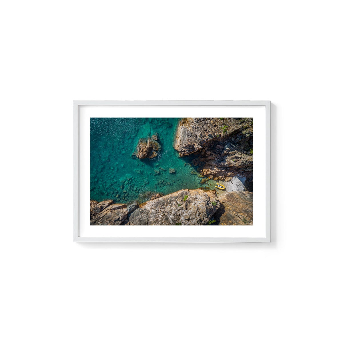 Dolphin Point Beach - Framed Print