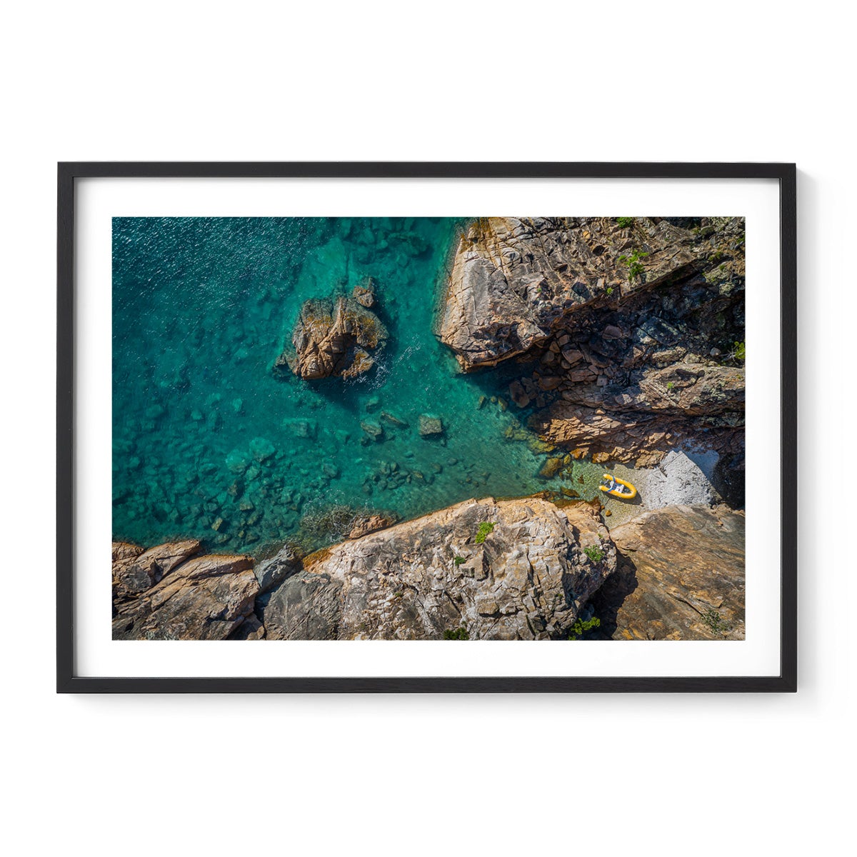 Dolphin Point Beach - Framed Print