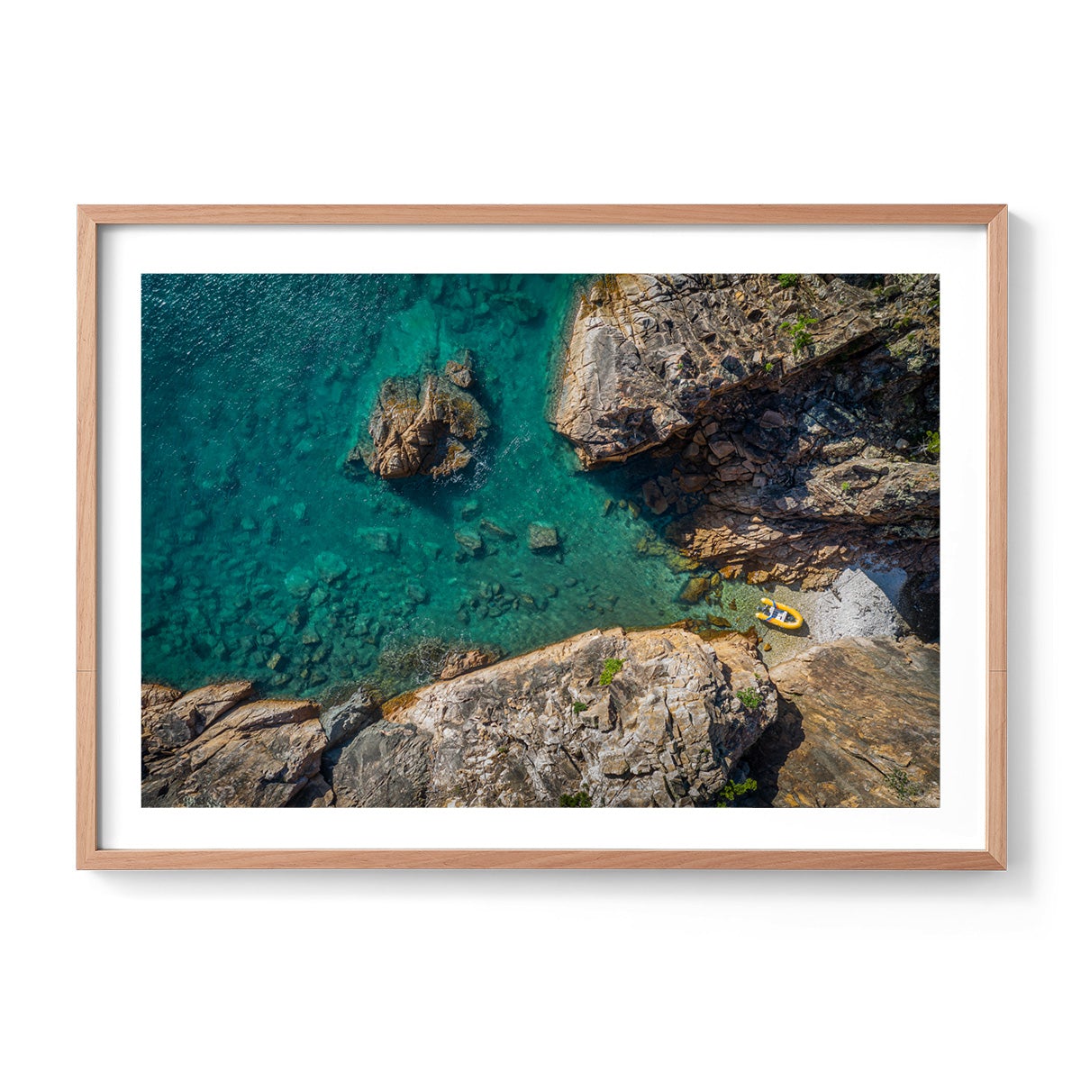 Dolphin Point Beach - Framed Print