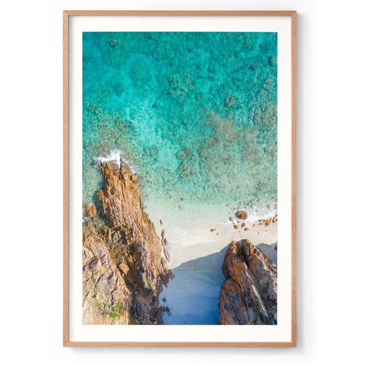 Dolphin Point Ocean Beach - Framed Print