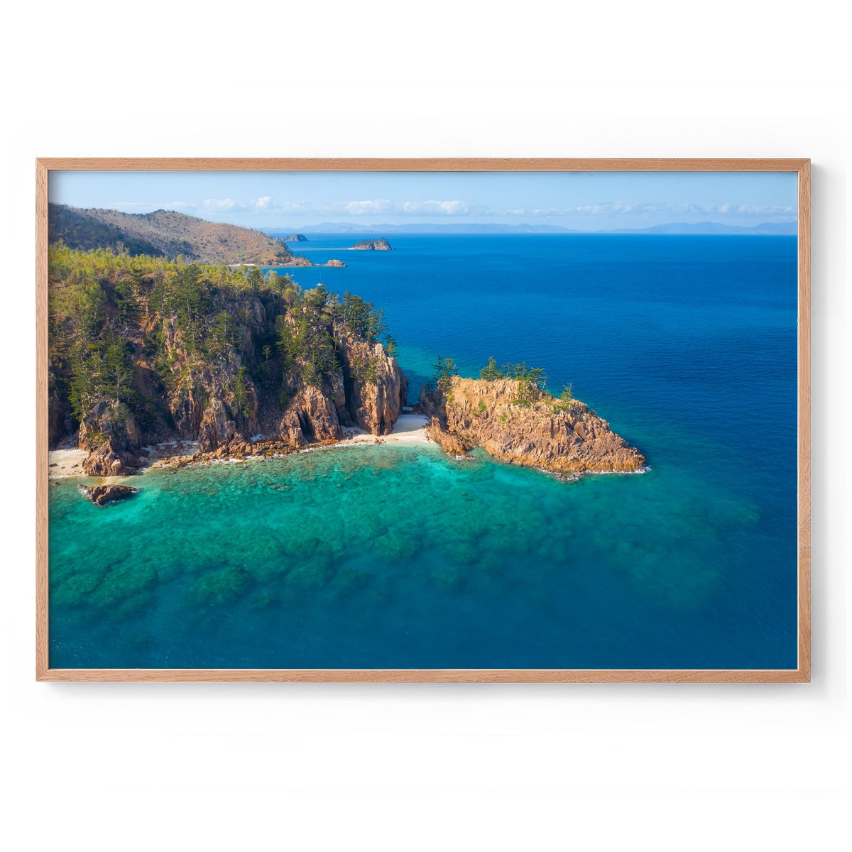 Dolphin Point View - Framed Print