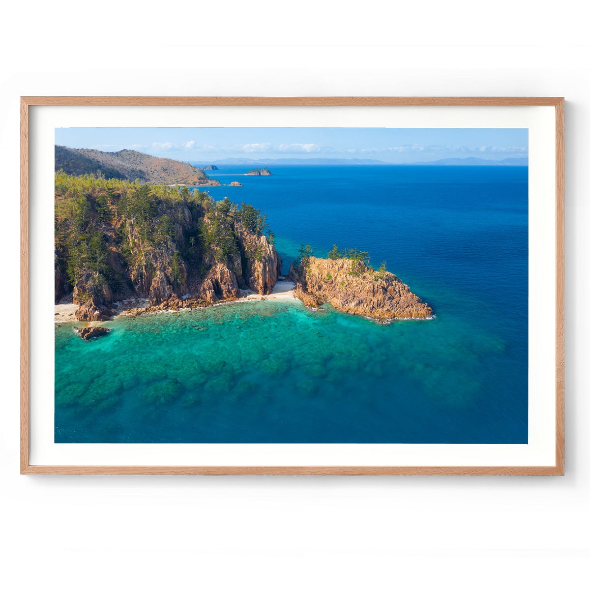 Dolphin Point View - Framed Print