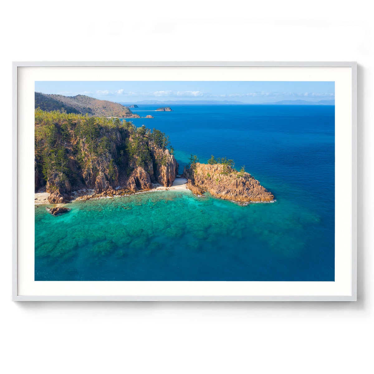 Dolphin Point View - Framed Print