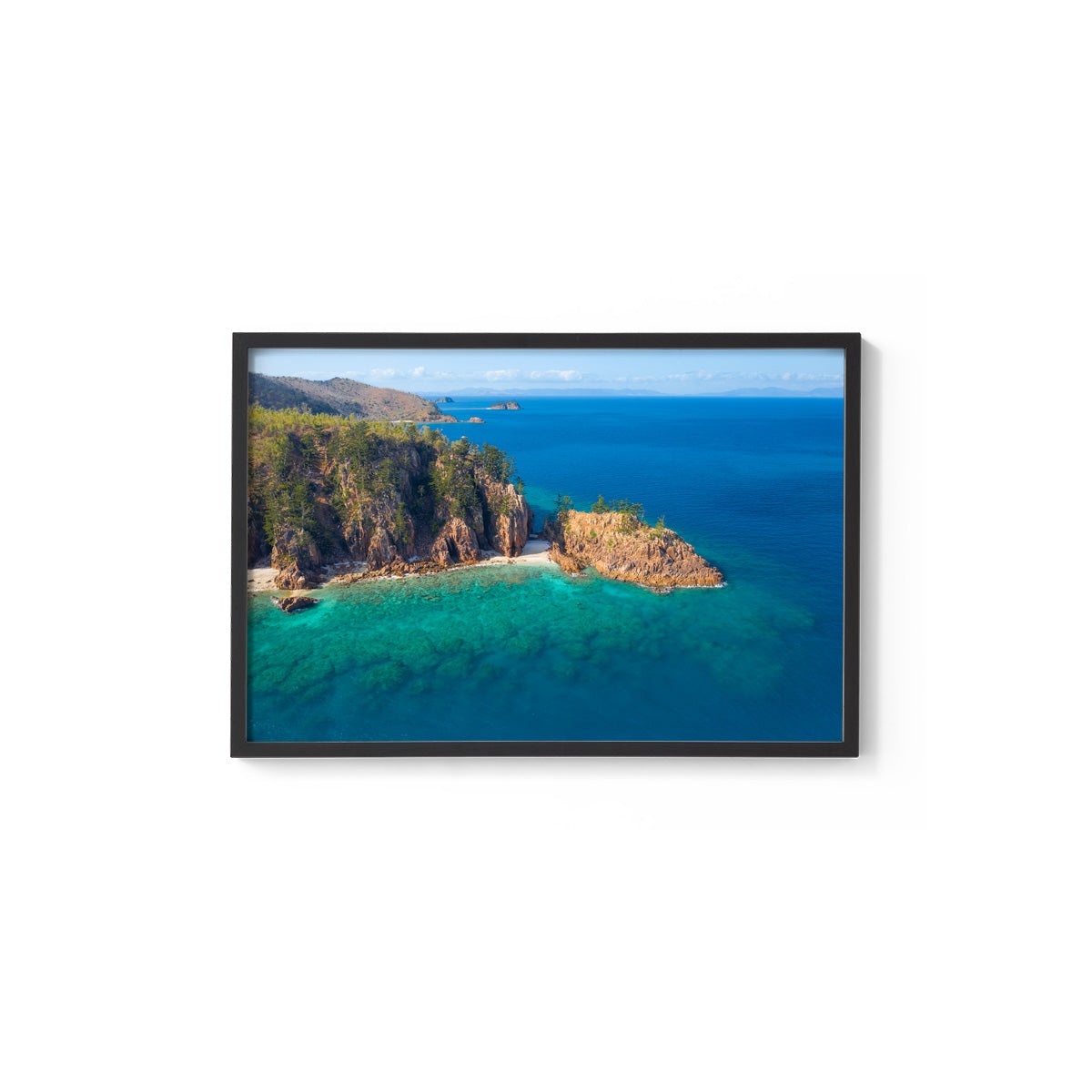 Dolphin Point View - Framed Print