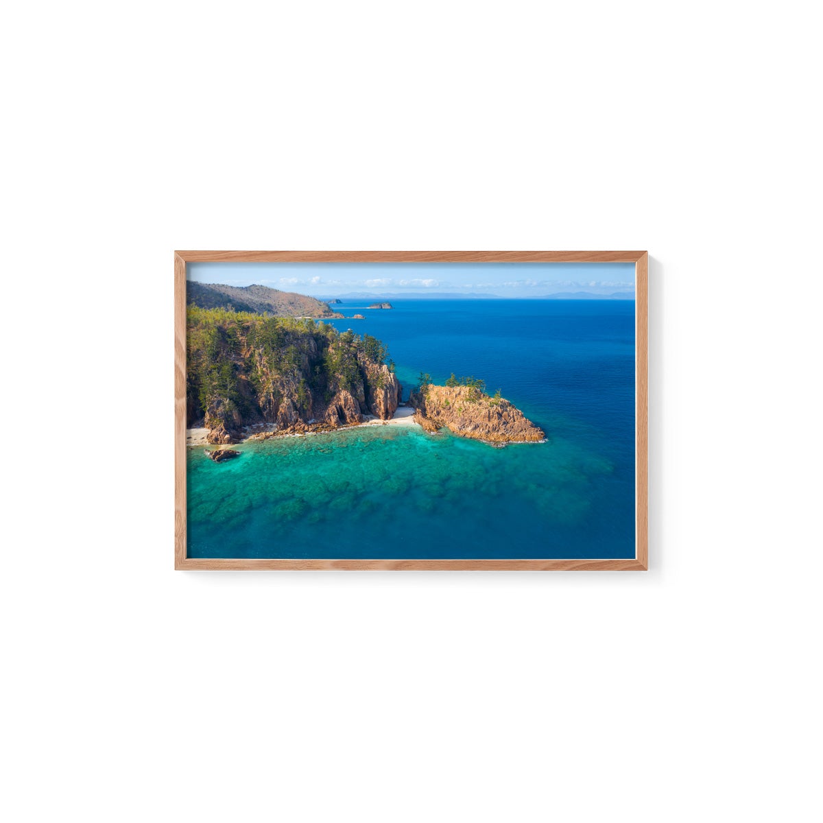 Dolphin Point View - Framed Print