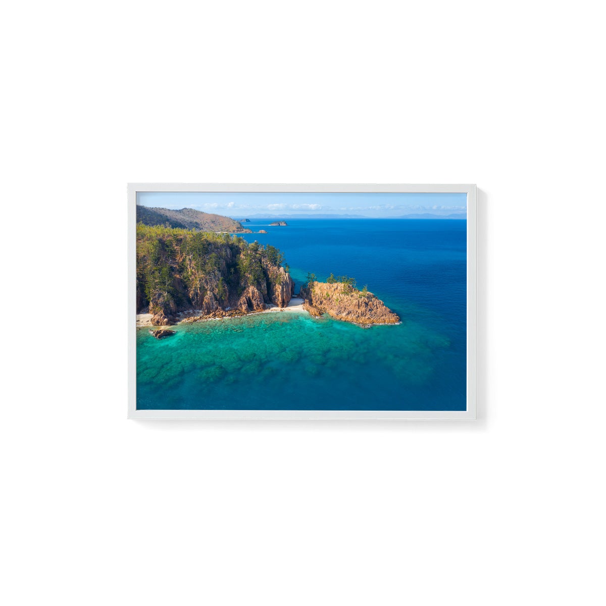 Dolphin Point View - Framed Print