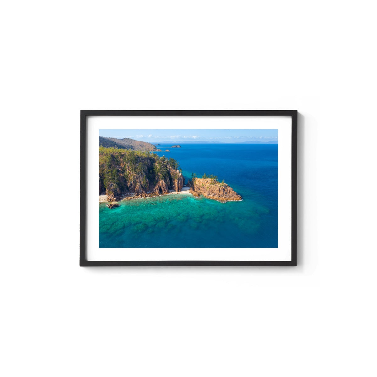 Dolphin Point View - Framed Print