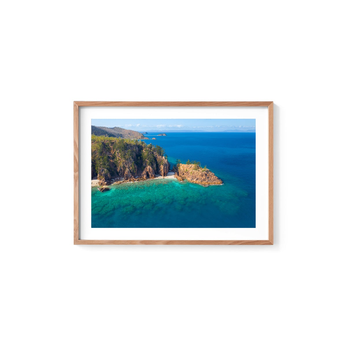 Dolphin Point View - Framed Print