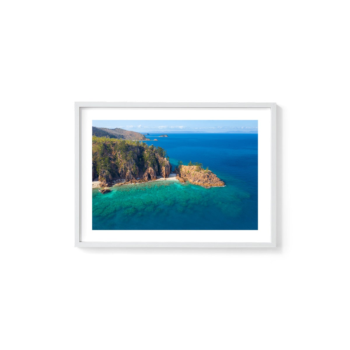 Dolphin Point View - Framed Print