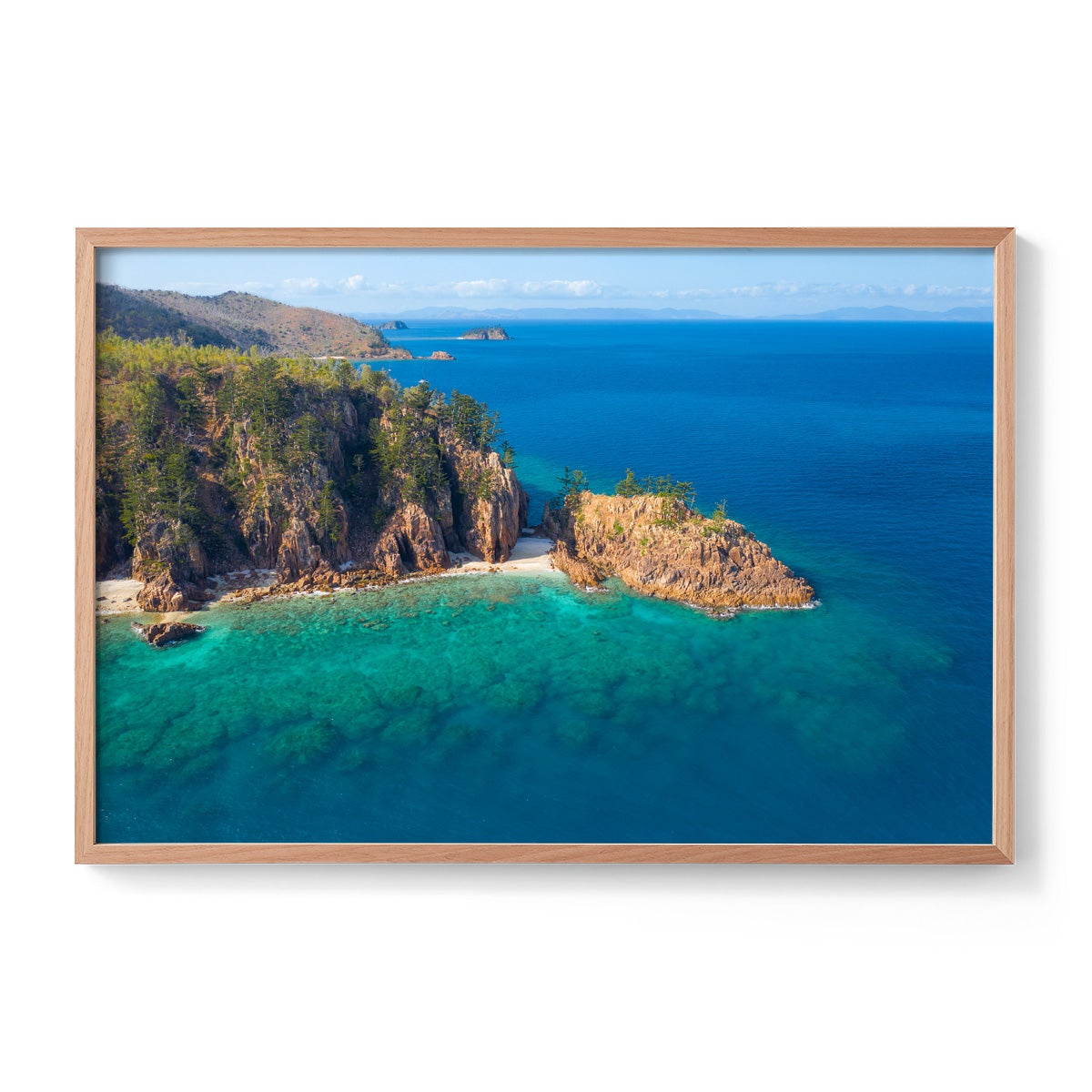 Dolphin Point View - Framed Print