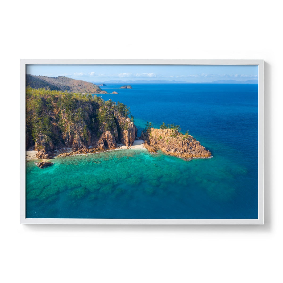 Dolphin Point View - Framed Print