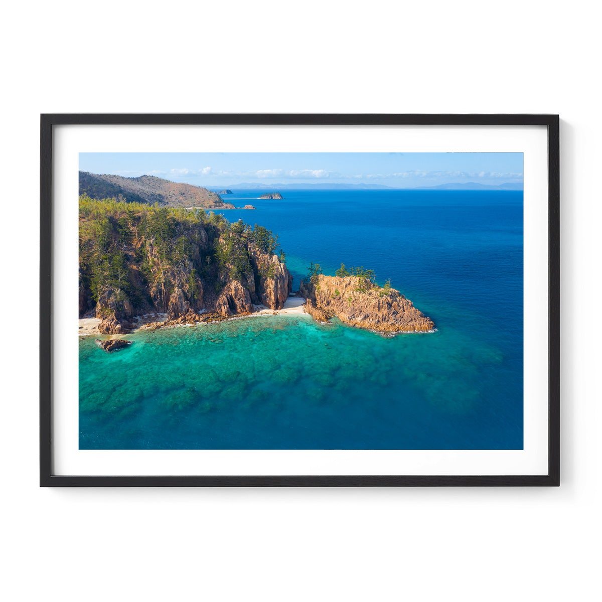 Dolphin Point View - Framed Print