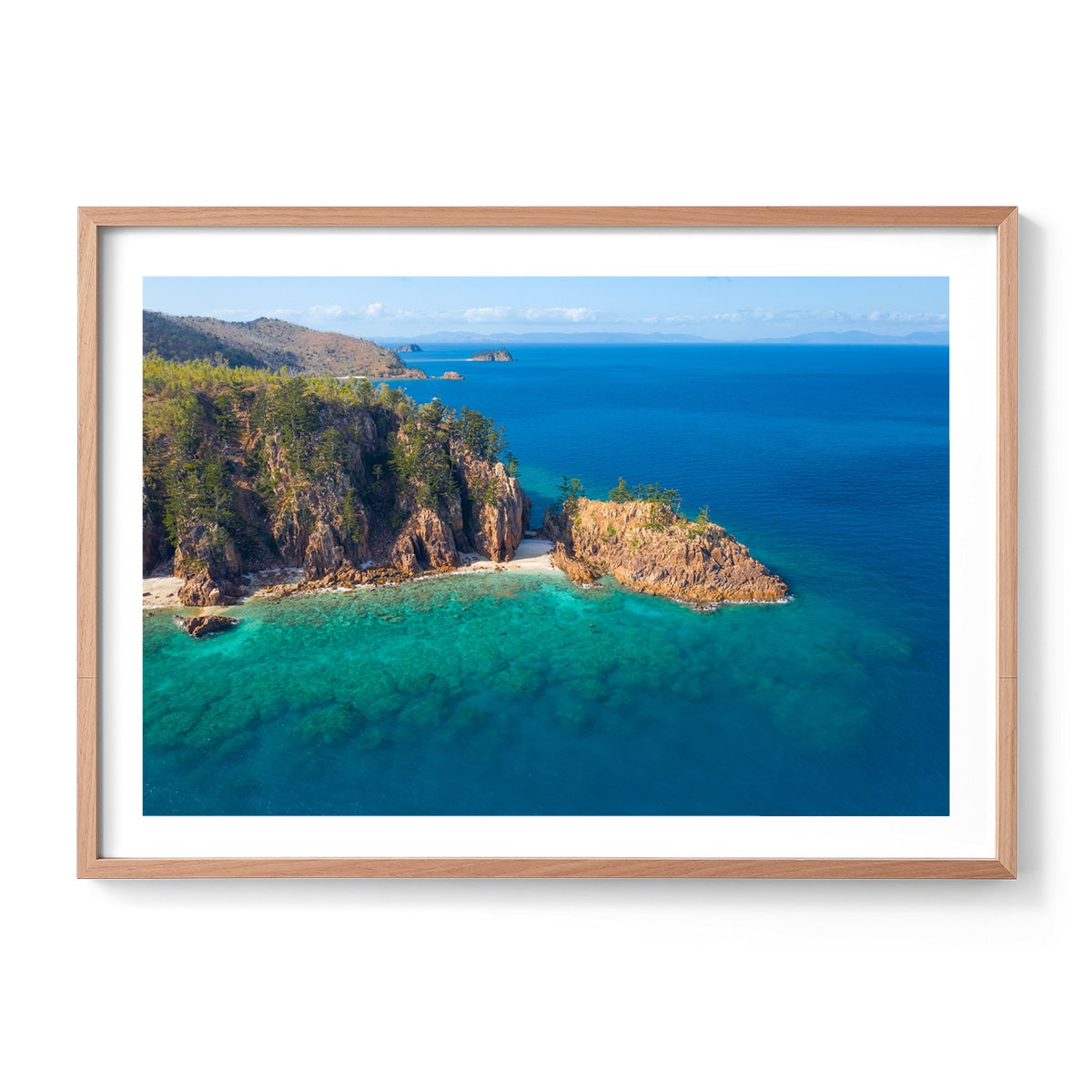 Dolphin Point View - Framed Print