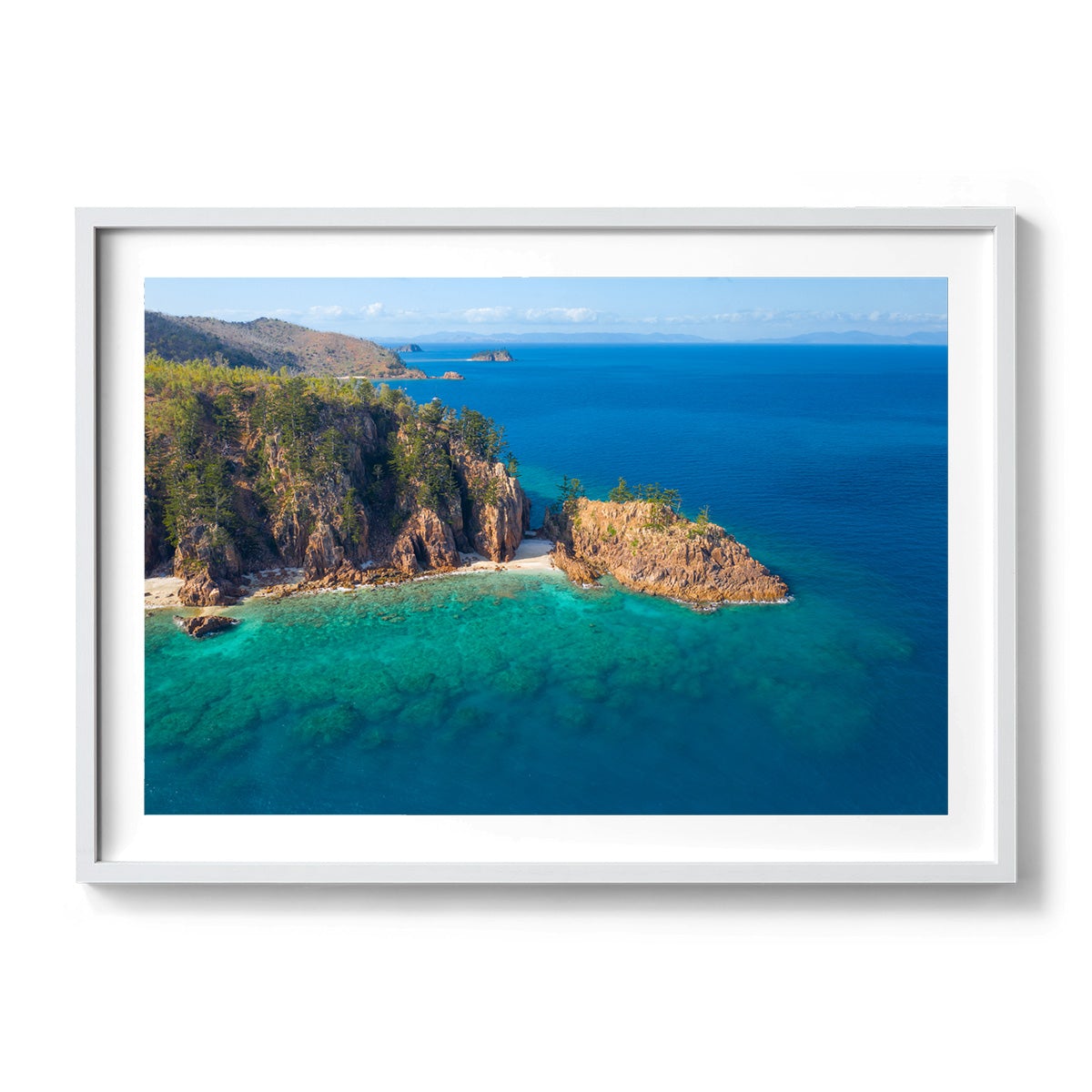 Dolphin Point View - Framed Print