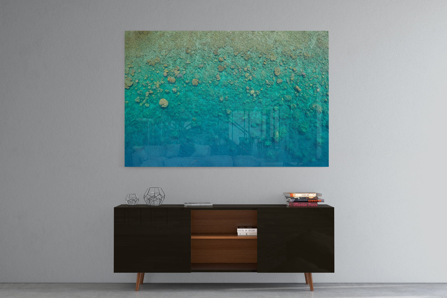 Blue Pearl Bay Coral - Acrylic Print