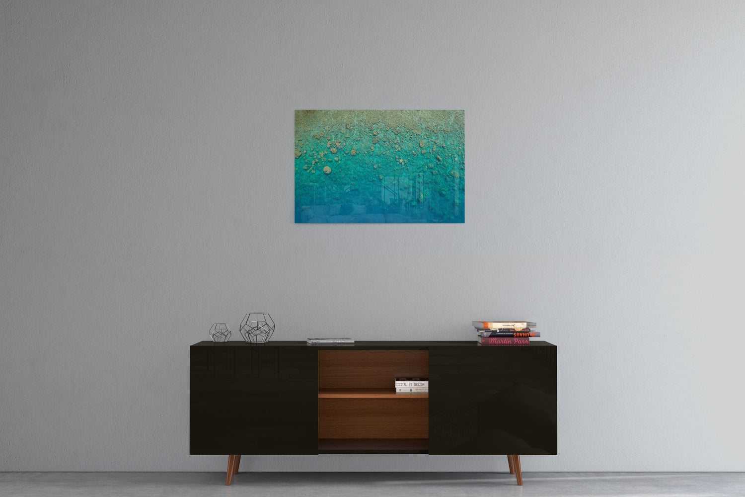 Blue Pearl Bay Coral - Acrylic Print