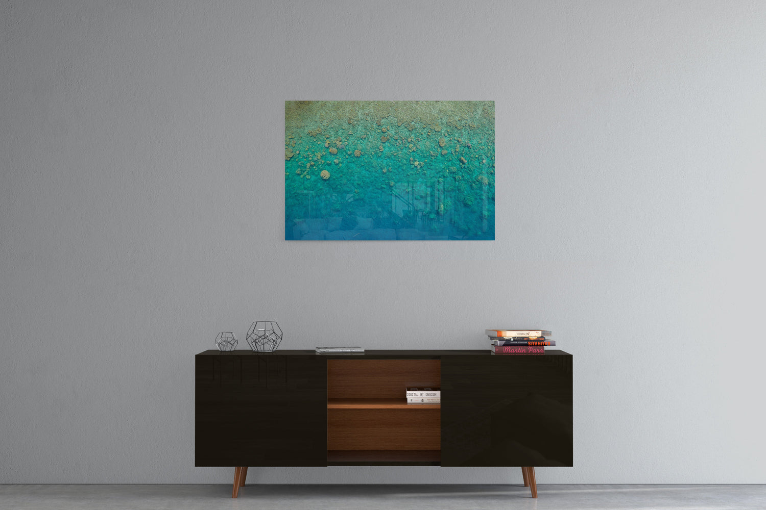 Blue Pearl Bay Coral - Acrylic Print