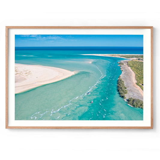 Willie Creek Tidal Flow #2 - Framed Print