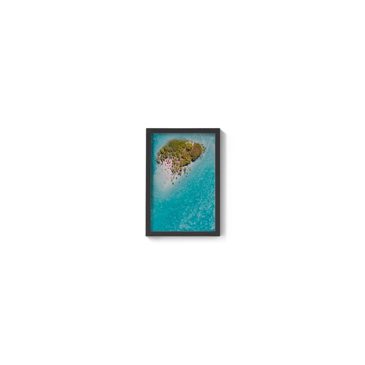 Willie Creek Tidal Abstract #3 - Framed Print