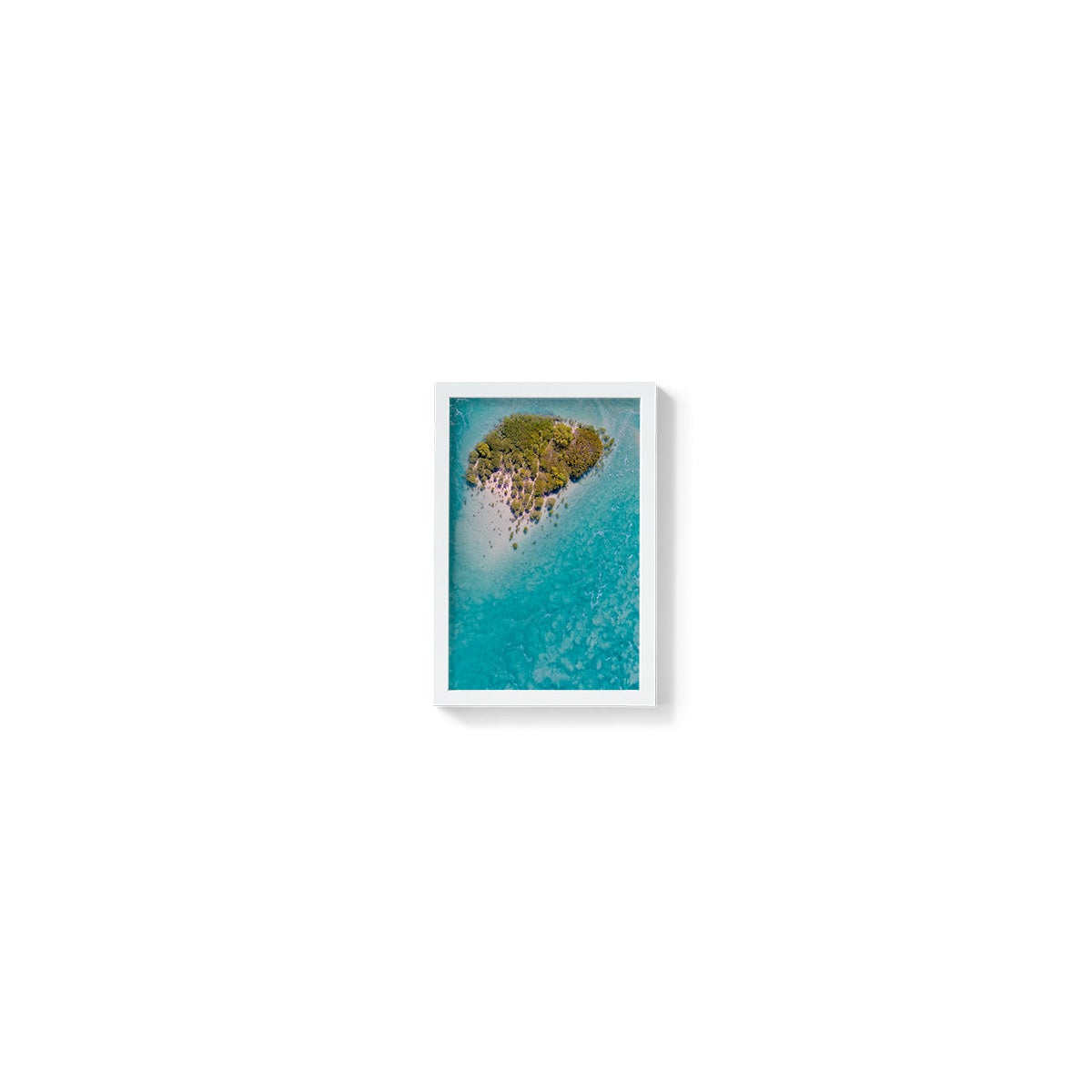 Willie Creek Tidal Abstract #3 - Framed Print